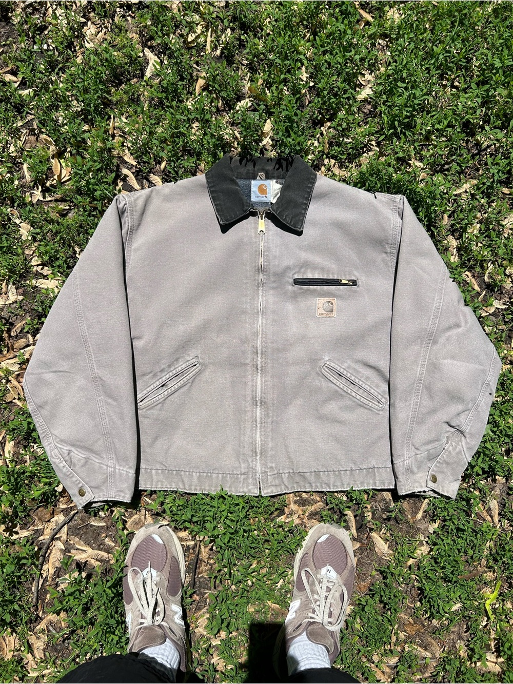 Vintage 90s Carhartt J76CMT Lined Detroit Jacket